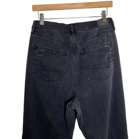 American Eagle Highest Rise 90s Boyfriend Distressed Jeans Denim Pants Womens 10 - Picture 5 of 11